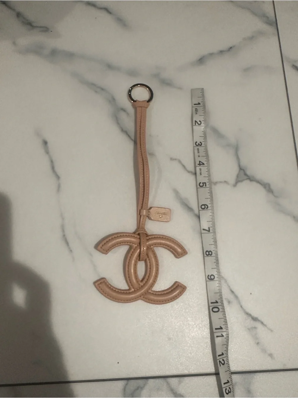 Chanel cc bag charm keychain